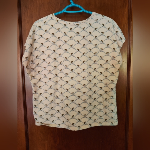 Adorable Uniqlo UT Paul & Joe Pink Cat T-shirt 🐱💗 - Picture 3 of 8